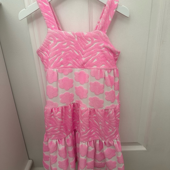 deux par deux Other - Deux par Deux Pink and White Kids Casual Dress size 5